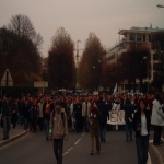 Manifestation tudiant le 20 novembre 2003 photo n27 